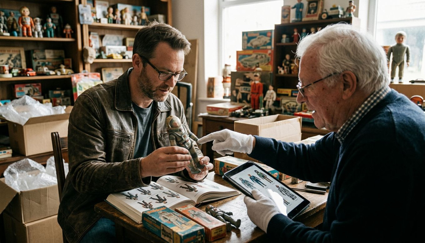 Comment une figurine oubliée retrouve-t-elle sa valeur parmi les collectionneurs ?